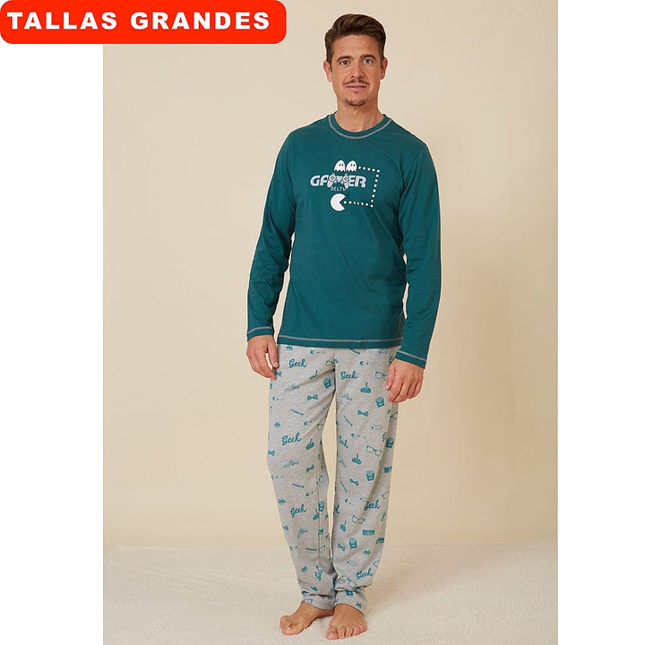 PIJAMA AFELPADO GAMER Único 2XL