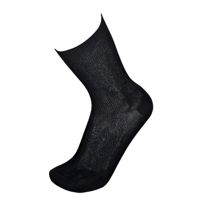 4411 CALCETÍN CONFORT HILO DE ESCOCIA 009-Negro