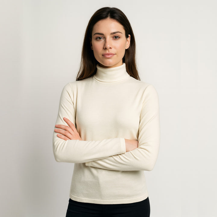 7957 CAMISETA CISNE MANGA LARGA