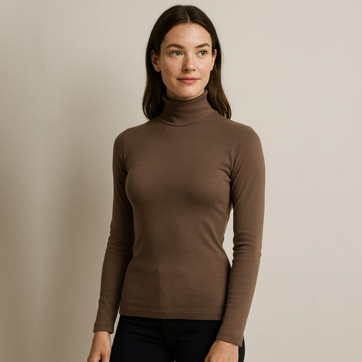 7957 CAMISETA CISNE MANGA LARGA