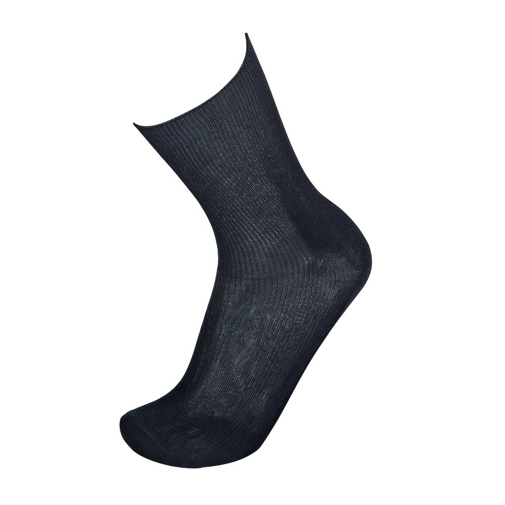 4411 CALCETÍN CONFORT HILO DE ESCOCIA 096-Gris Oscuro