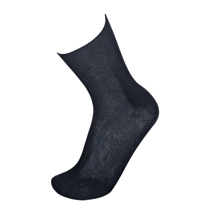 4411 CALCETÍN CONFORT HILO DE ESCOCIA 096-Gris Oscuro