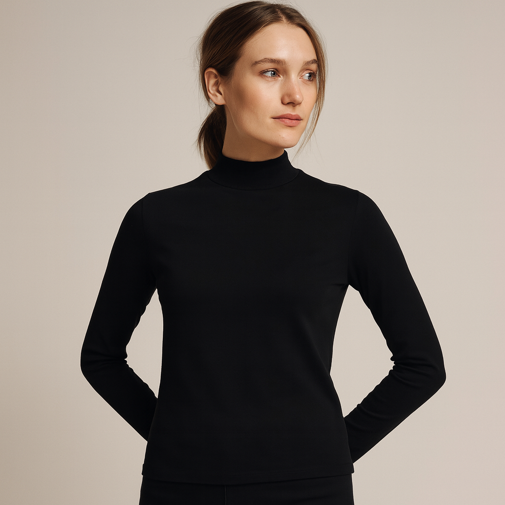 7997b CAMISETA SEMICISNE MANGA LARGA