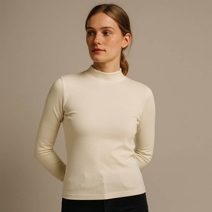 7997b CAMISETA SEMICISNE MANGA LARGA