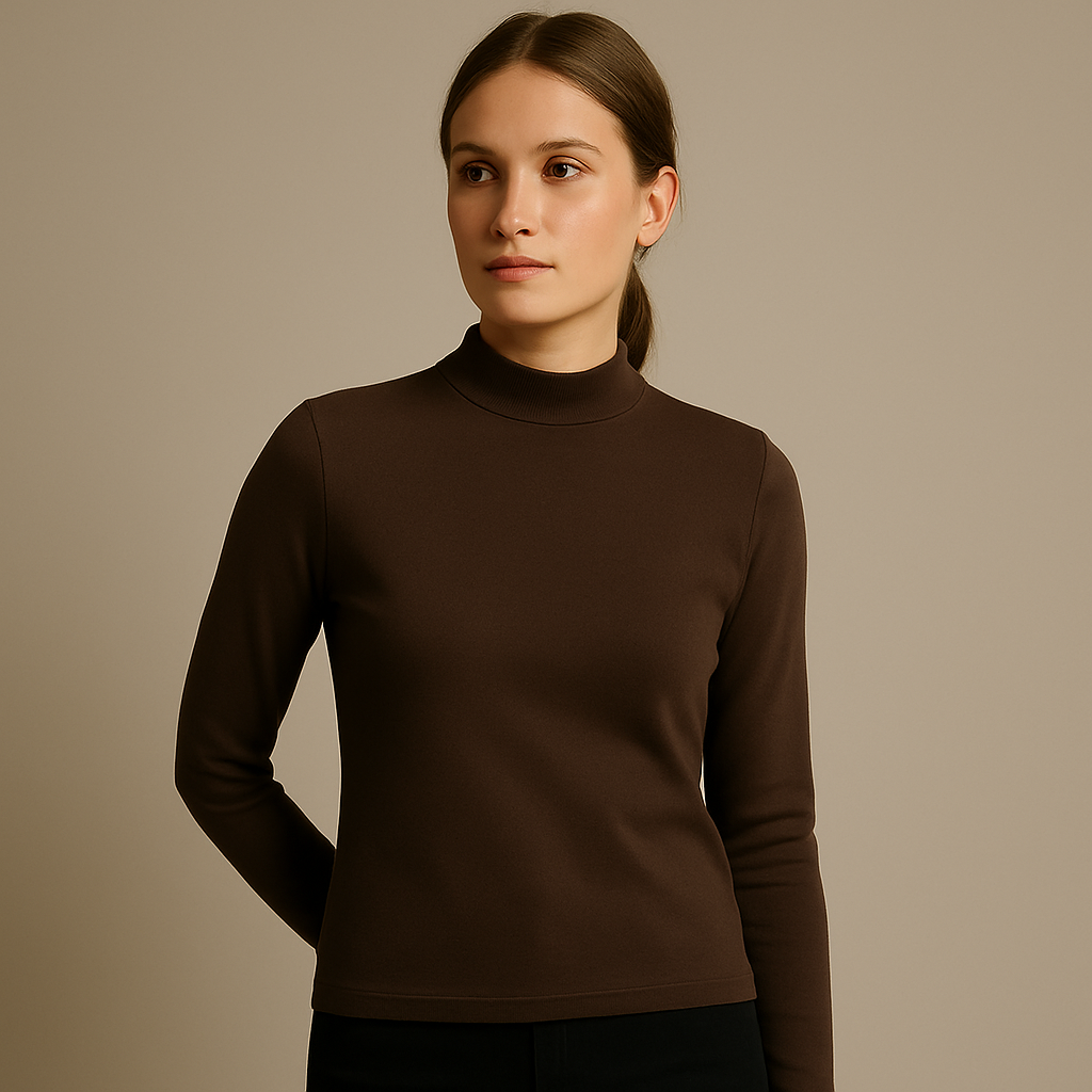 7997b CAMISETA SEMICISNE MANGA LARGA