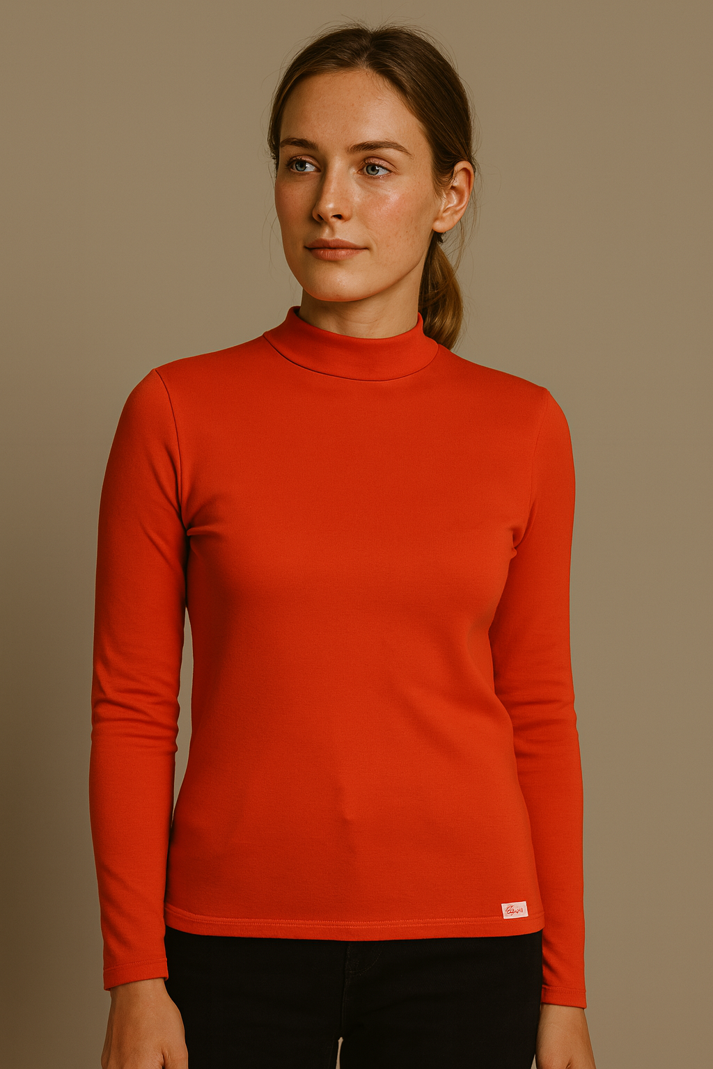 7997b CAMISETA SEMICISNE MANGA LARGA