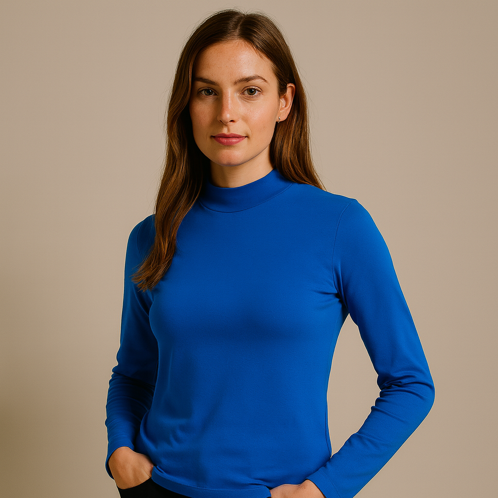 7997 SEMI-SWAN LONG-SLEEVED T-SHIRT