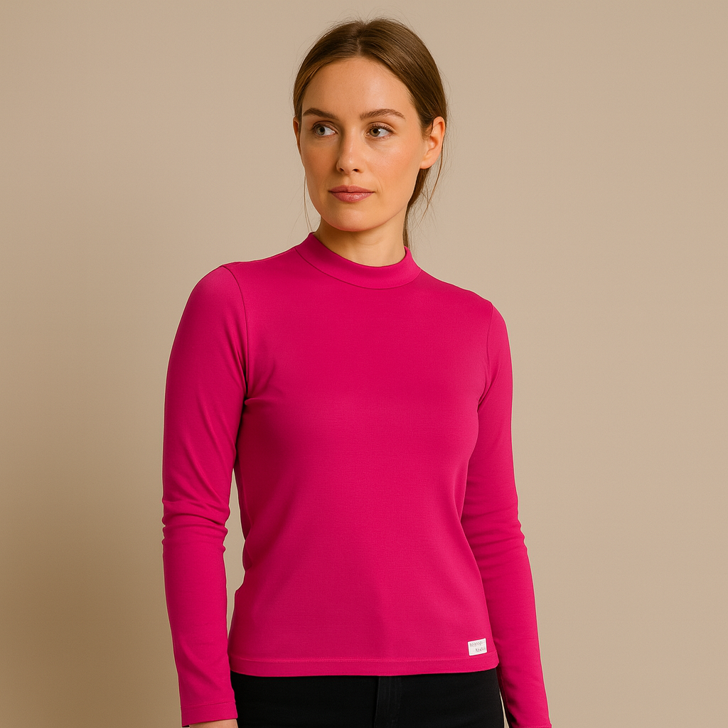 7997b CAMISETA SEMICISNE MANGA LARGA