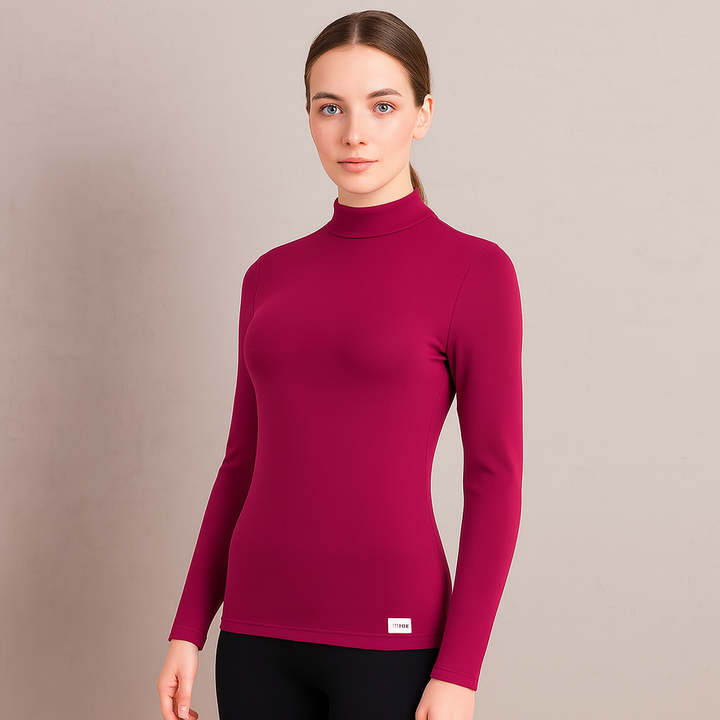 7997b CAMISETA SEMICISNE MANGA LARGA