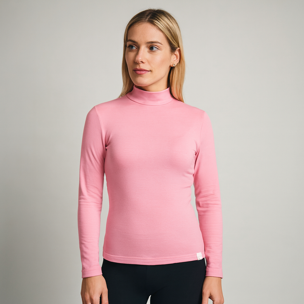 7997b CAMISETA SEMICISNE MANGA LARGA