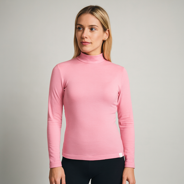 7997b CAMISETA SEMICISNE MANGA LARGA