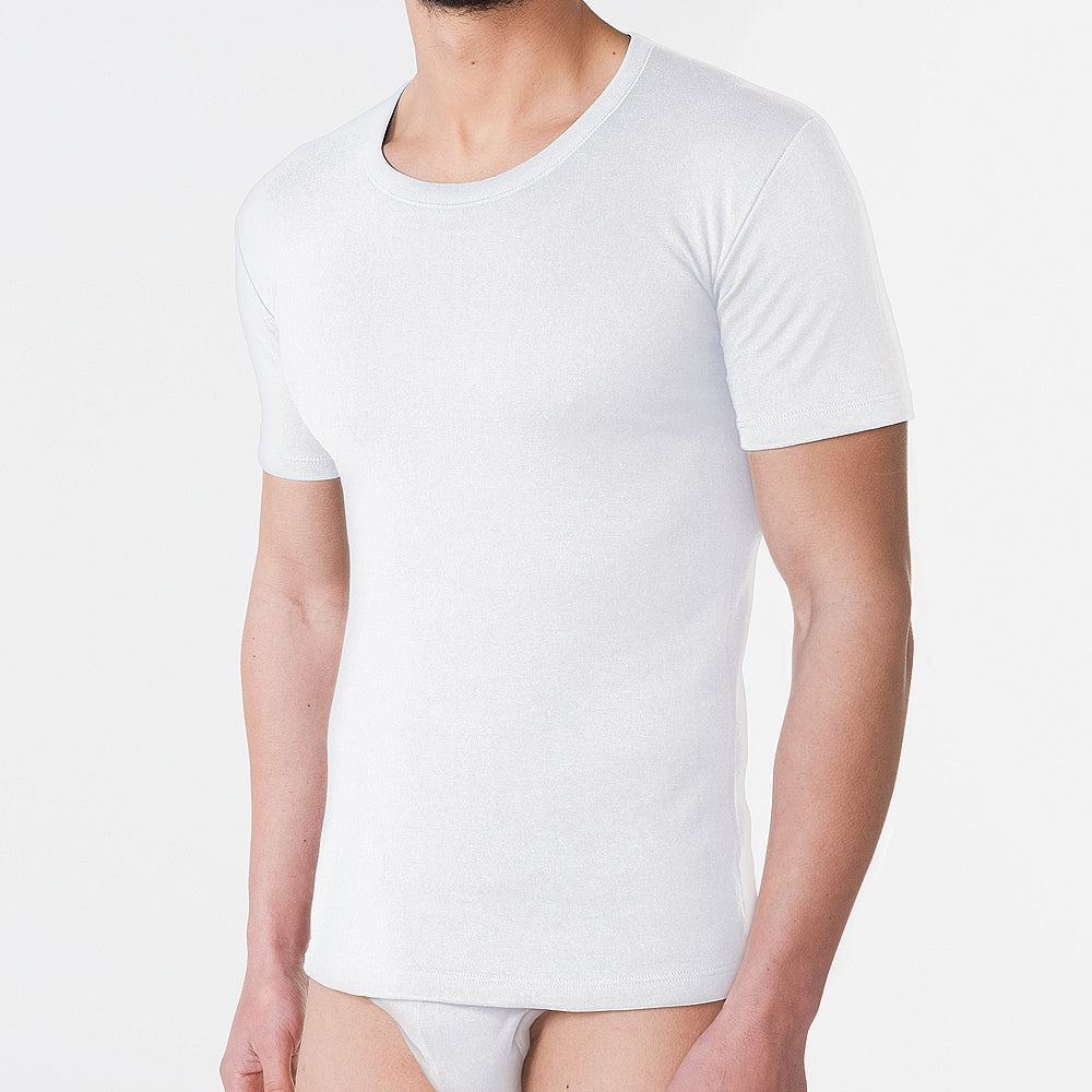 9202 CAMISETA TÉRMICA MANGA CORTA SECADO RÁPIDO 000-Blanco