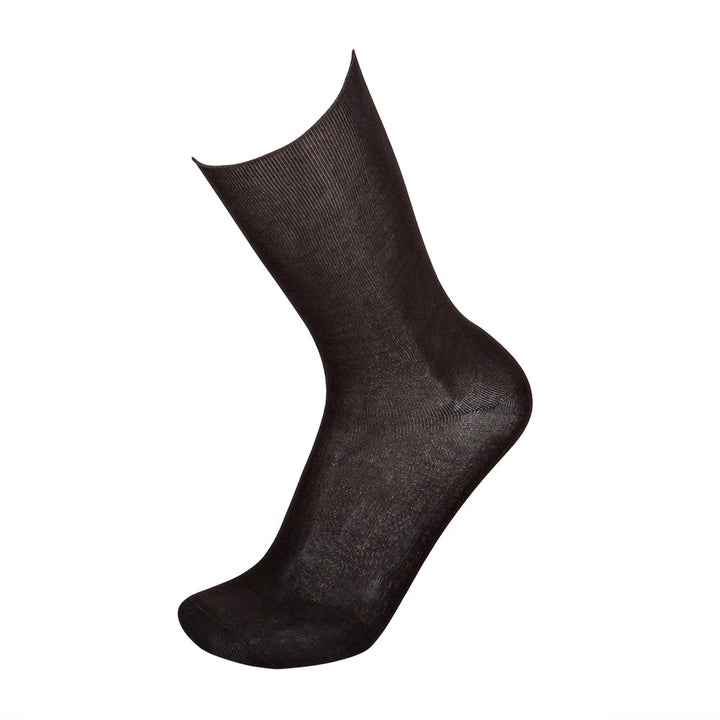4413 CALCETÍN SIN PUÑO HILO DE ESCOCIA 058-Marrón Única
