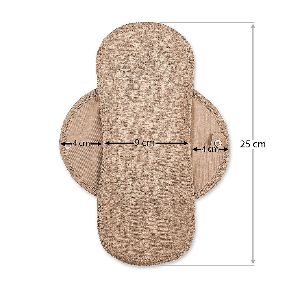 1601V PACK MAXI 6 UNIDADES SALVASLIPS DE ALGODÓN VISÓN