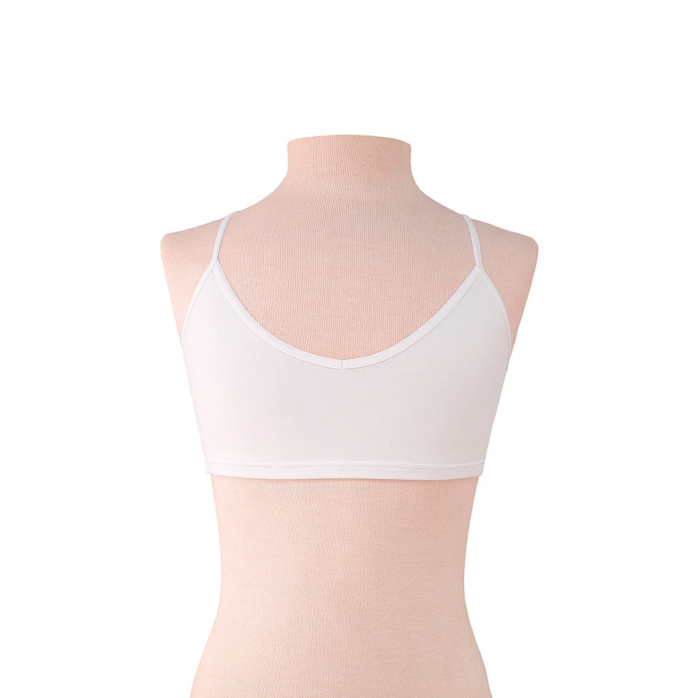 1501B TOP DE NIÑA SEGUNDA PIEL BLANCO 000-Blanco