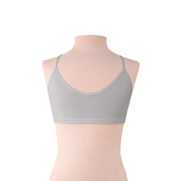 1501G TOP DE NIÑA SEGUNDA PIEL GRIS 110-Gris