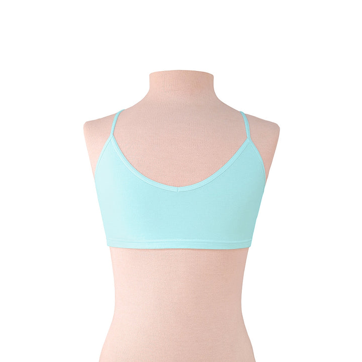 1501V TOP DE NIÑA SEGUNDA PIEL VERDE AZULADO 828-Verde azulado