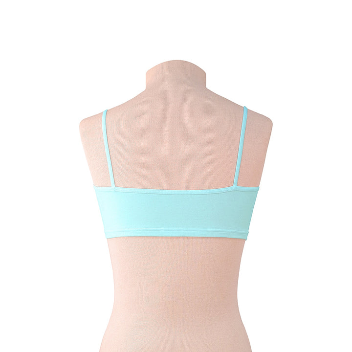 1501V TOP DE NIÑA SEGUNDA PIEL VERDE AZULADO