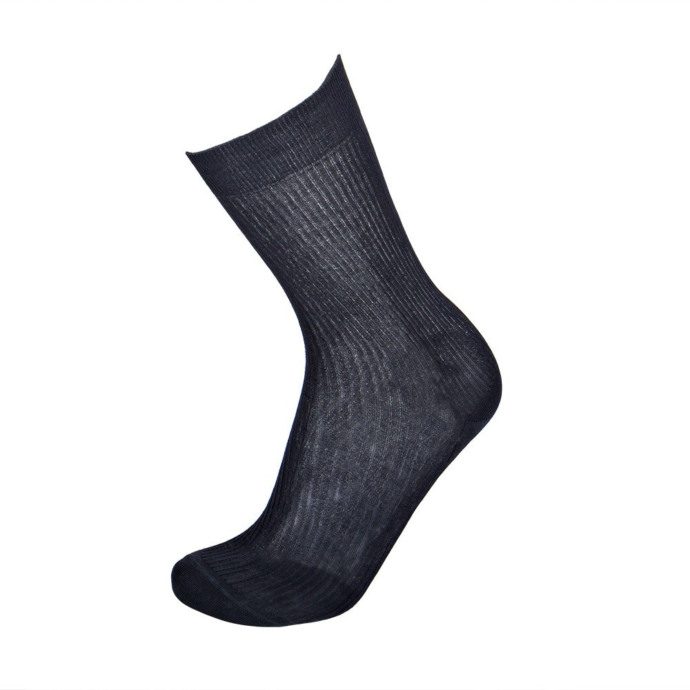 4439 CALCETINES CANALÉ 100% ALGODÓN HILO ESCOCIA ANTIALÉRGICO 096-Gris Oscuro
