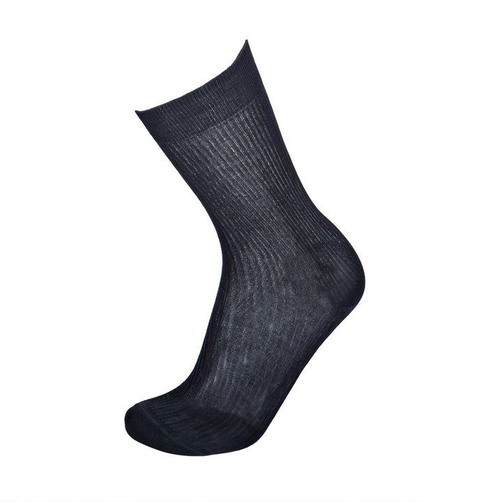 4439 CALCETINES CANALÉ 100% ALGODÓN HILO ESCOCIA ANTIALÉRGICO 096-Gris Oscuro