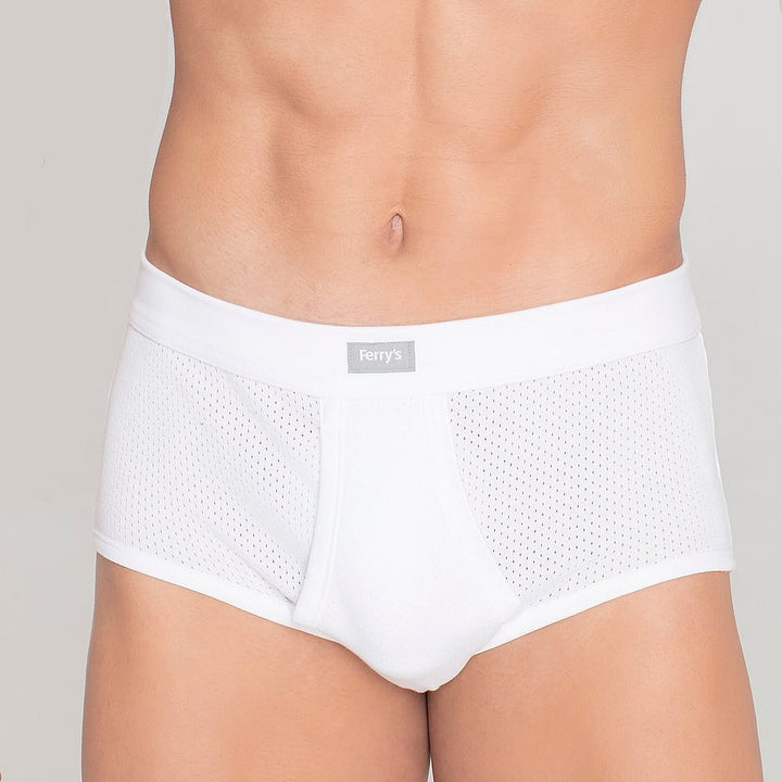 5065 SLIP ABIERTO CALADO HILO DE ESCOCIA 000-Blanco