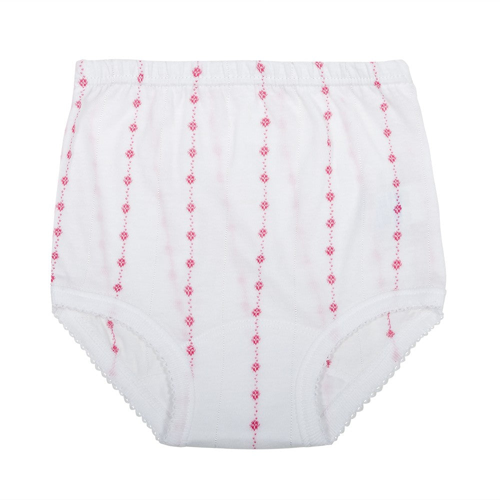 2502 CUBREPAÑAL ALGODÓN CENEFA BEBÉ 744-Frambuesa