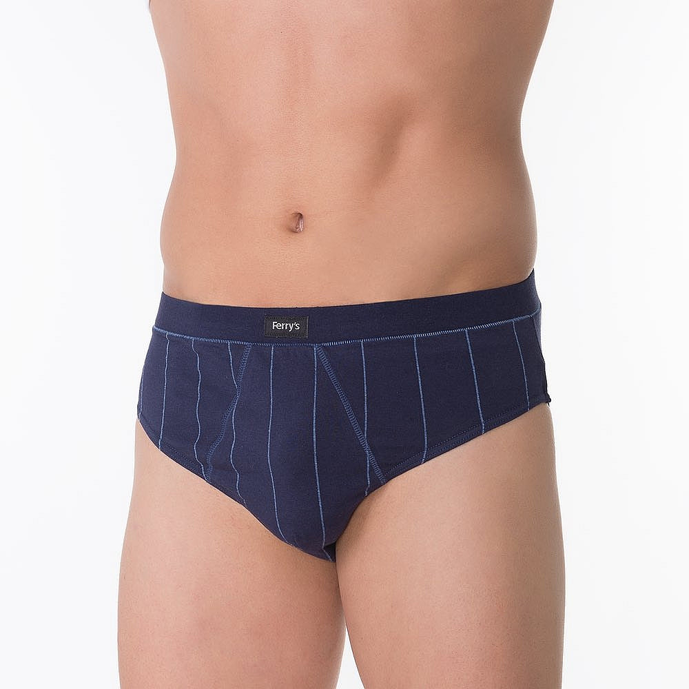 5488 SLIP ABIERTO RAYA FINA 031-Azul Real