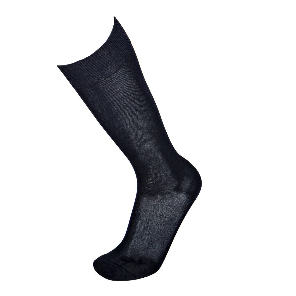 4443 CALCETÍN EJECUTIVO HILO DE ESCOCIA 039-Marino