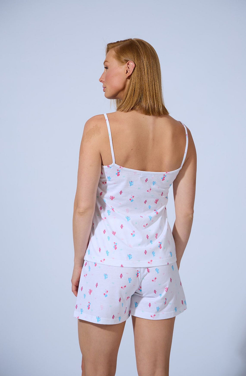 PIJAMA MUJER CORTO TIRANTE FINO