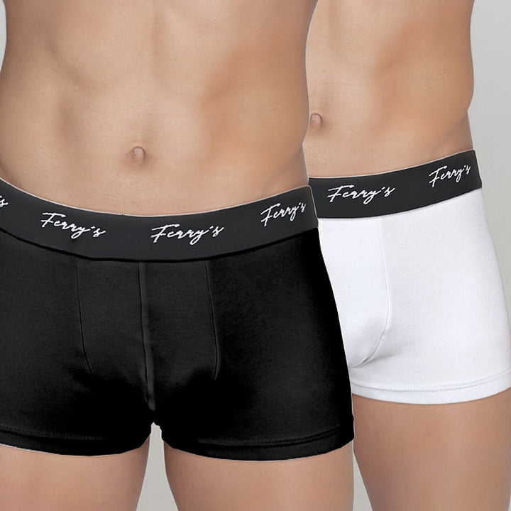 420 PACK DE DOS BÓXERS CON CINTURA ELÁSTICA FERRY´S Único