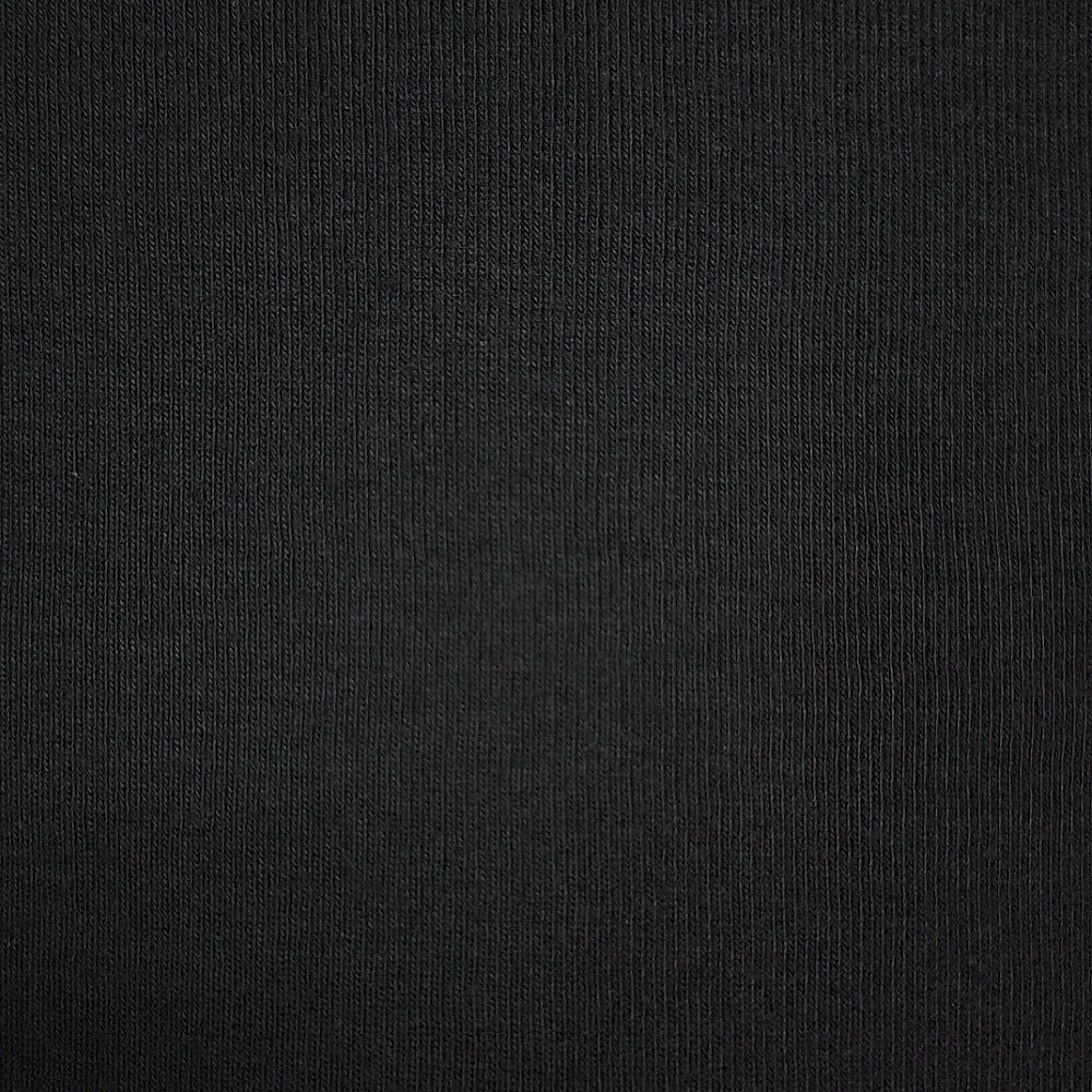 7947b CAMISETA CUELLO ALTO MANGA LARGA 100% ALGODÓN 009-Negro