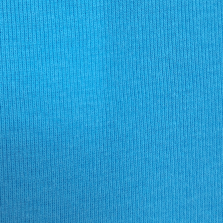 7947b CAMISETA CUELLO ALTO MANGA LARGA 100% ALGODÓN 270-Turquesa