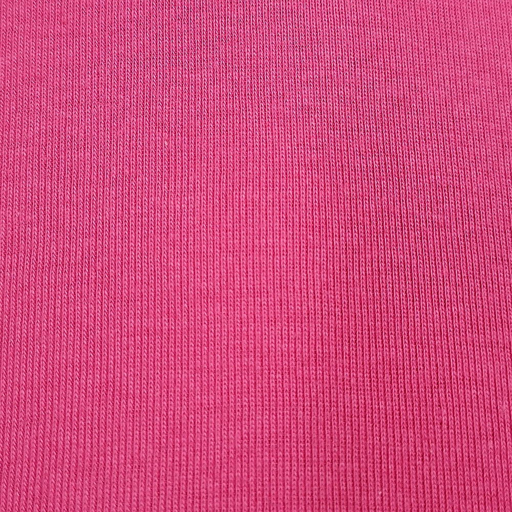 7947b CAMISETA CUELLO ALTO MANGA LARGA 100% ALGODÓN 744-Frambuesa