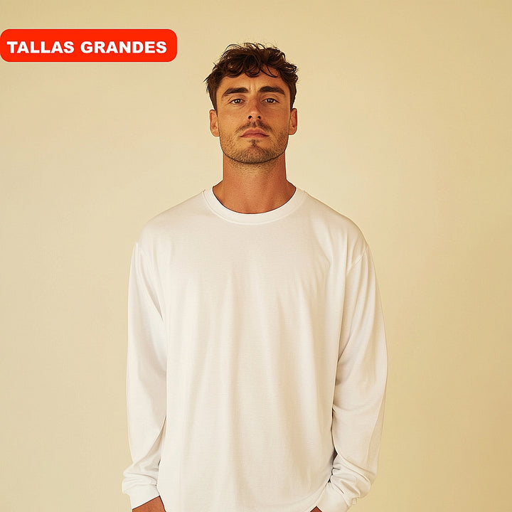 7354b CAMISETA MANGA LARGA BÁSICA