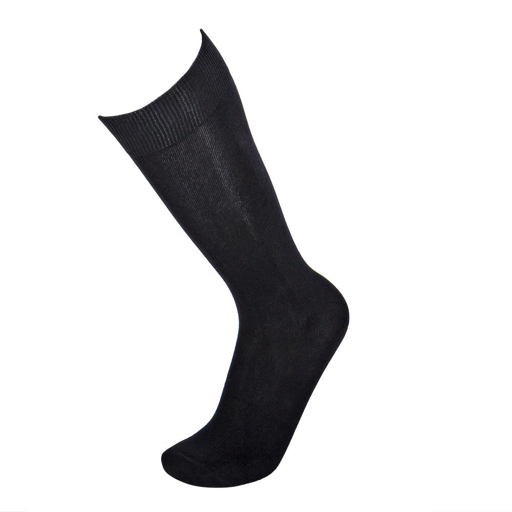 4415 CALCETÍN ELÁSTICO ALTO 009-Negro