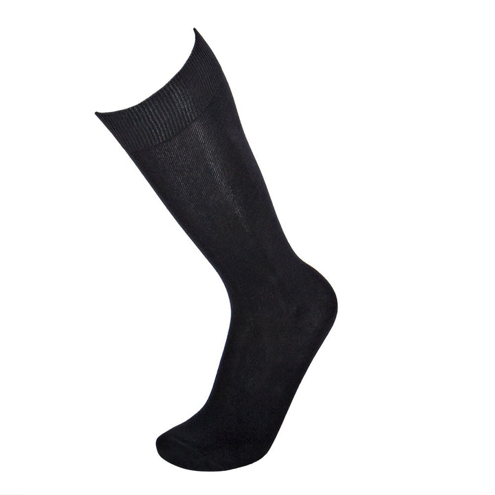 4415 CALCETÍN ELÁSTICO ALTO 009-Negro