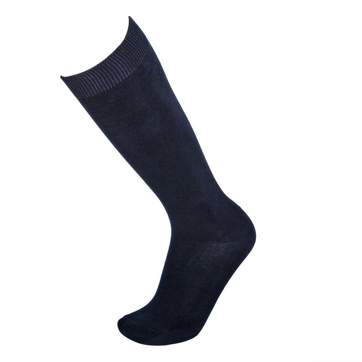 4495 CALCETÍN LISO ALTO 039-Marino