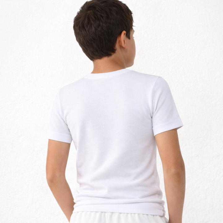 9152 CAMISETA MANGA CORTA AFELPADA TÉRMICA