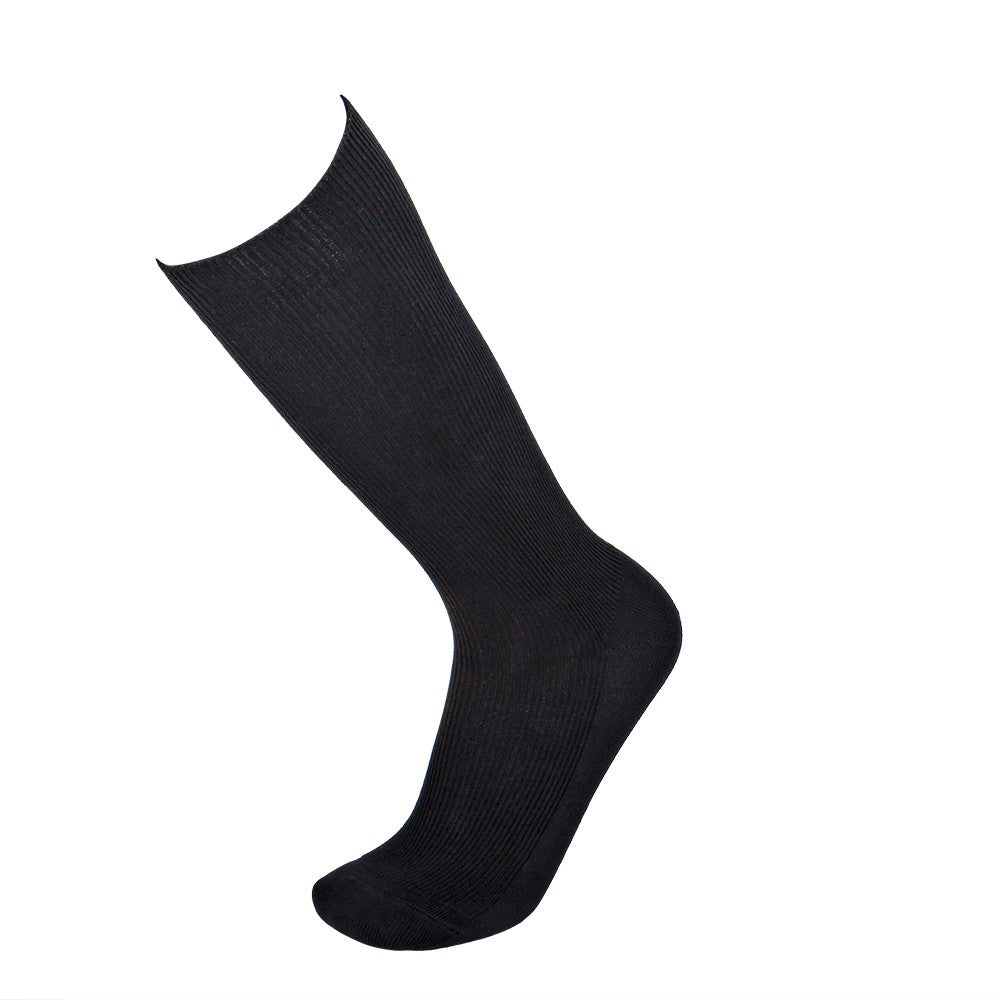 4497 CALCETINES CANALÉ ALTOS 100% ALGODÓN ANTIALÉRGICO 009-Negro
