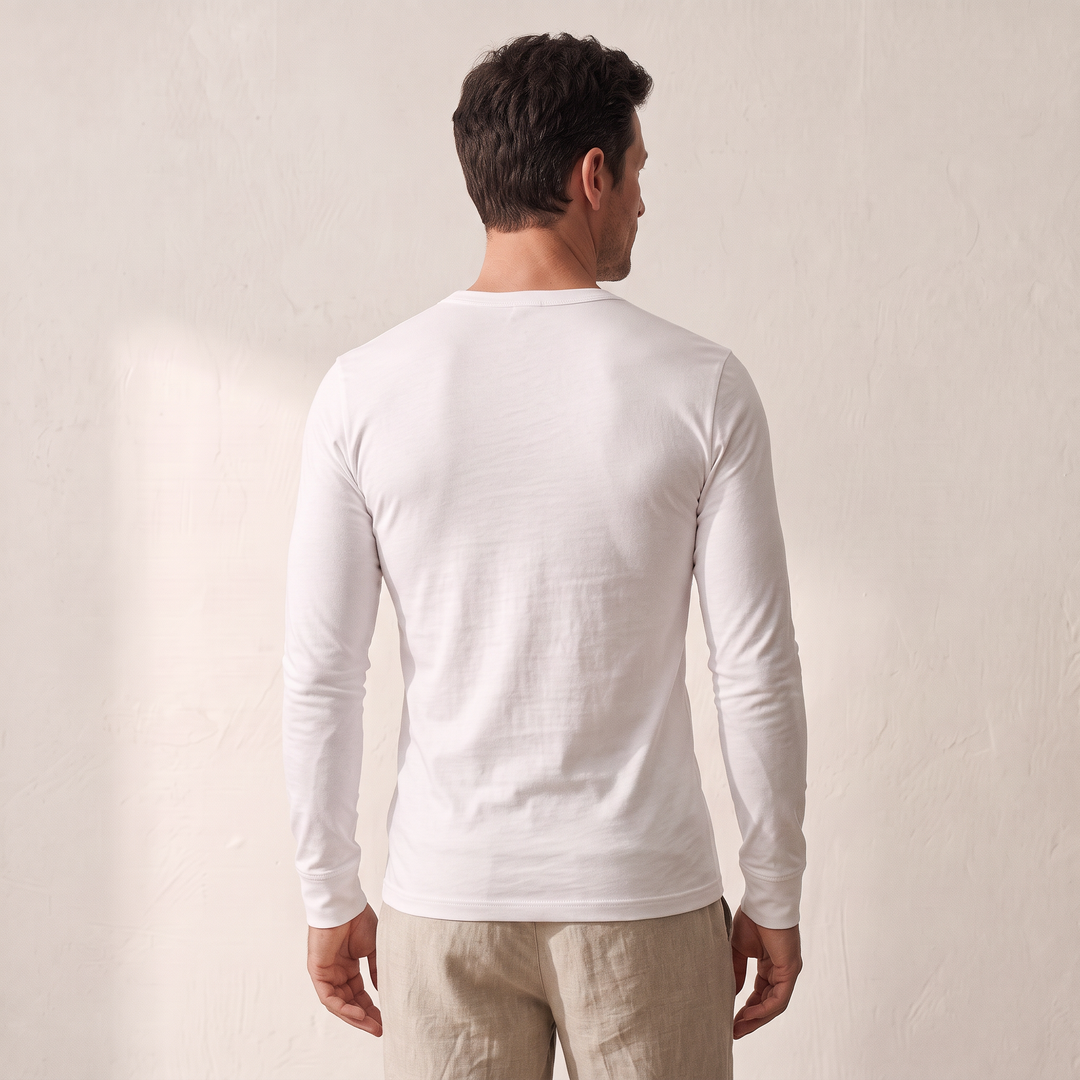 9253 CAMISETA MANGA LARGA AFELPADA TÉRMICA