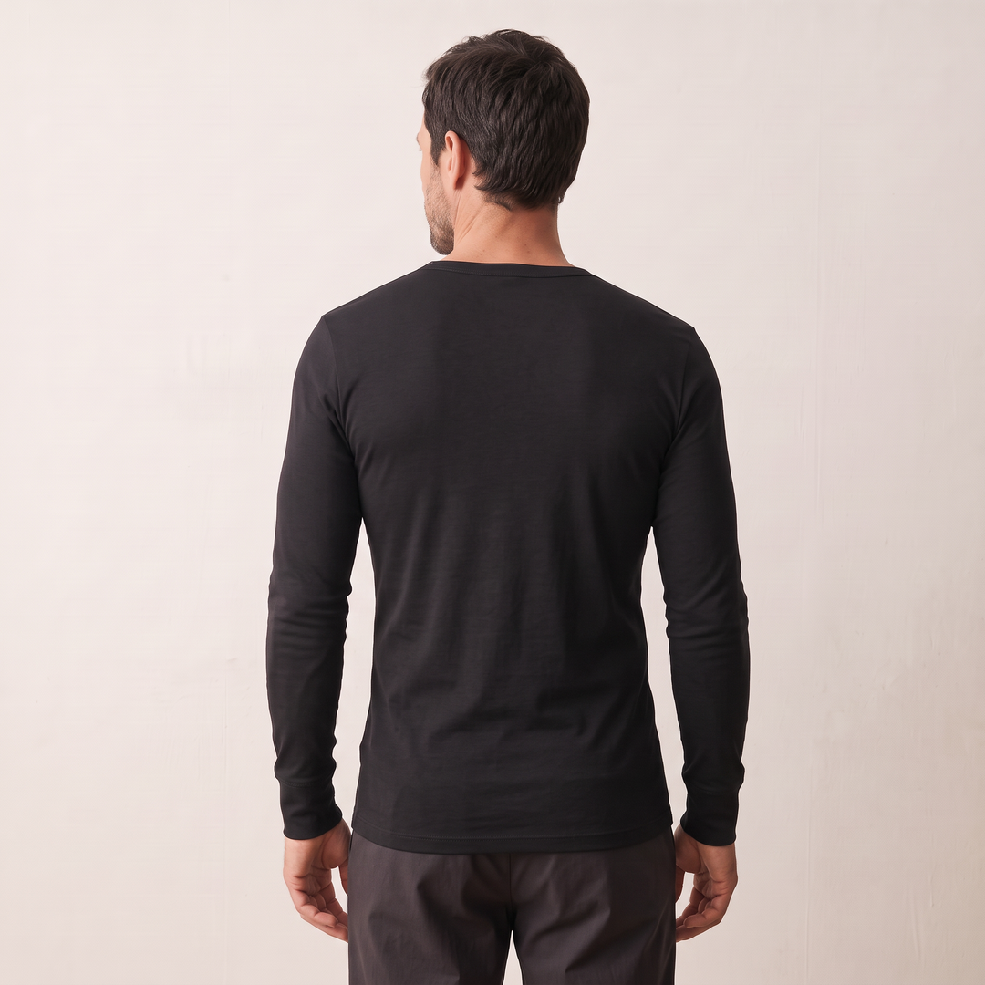 9253 CAMISETA MANGA LARGA AFELPADA TÉRMICA