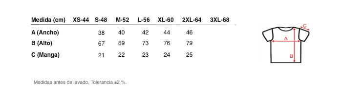 Medidas reales de 9255 THERMAL FLEECE SHORT-SLEEVE T-SHIRT. V-NECK