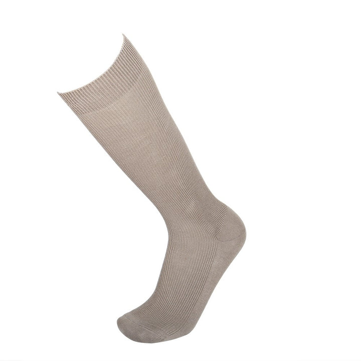 4497 CALCETINES CANALÉ ALTOS 100% ALGODÓN ANTIALÉRGICO 422-Arcilla