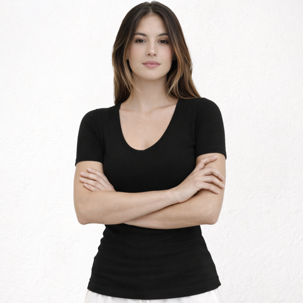 9817b CAMISETA MANGA CORTA AFELPADA TÉRMICA ADAPTABLE