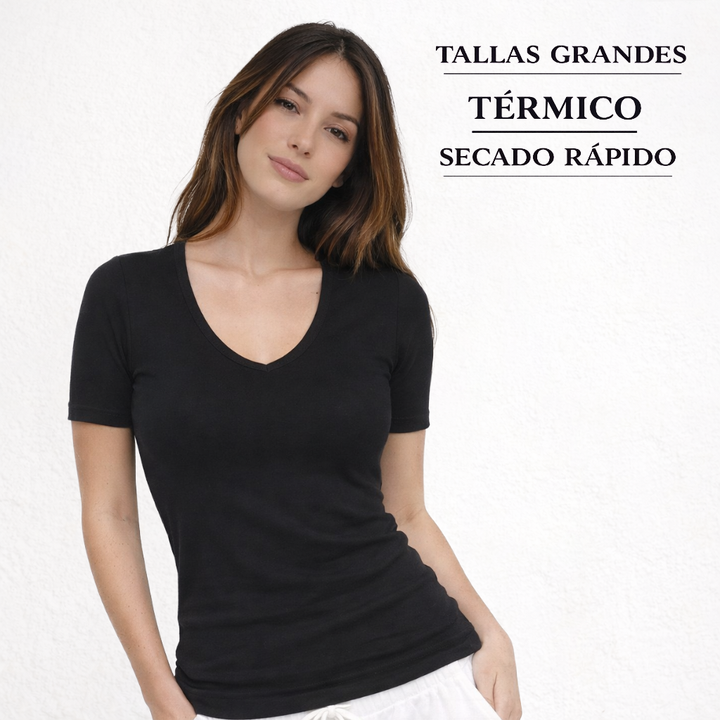 9825b CAMISETA MANGA CORTA TÉRMICA SECADO RÁPIDO