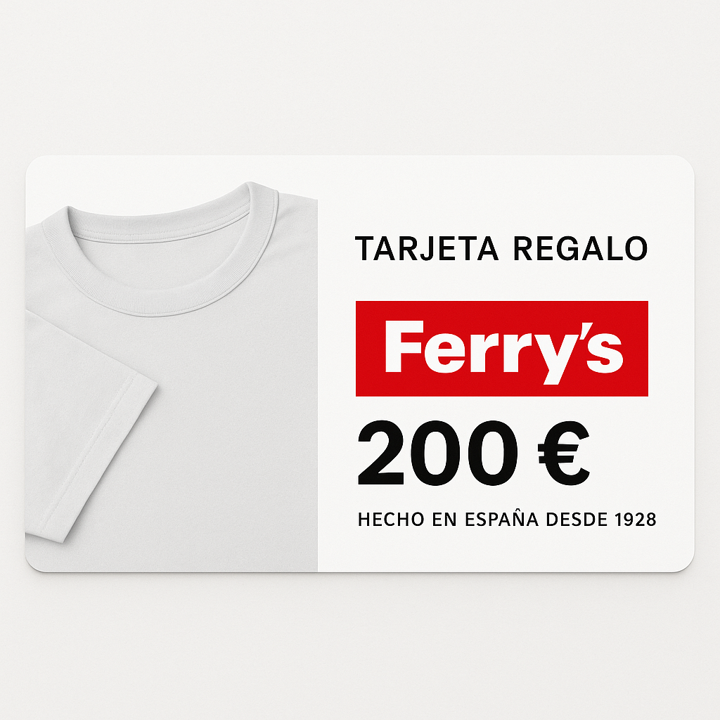 Tarjeta Regalo Ferry’s – El detalle perfecto